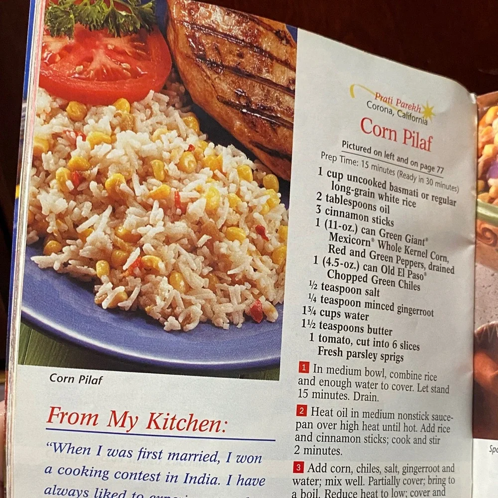 Pillsbury magazine cookbook Recipes four piece Collection